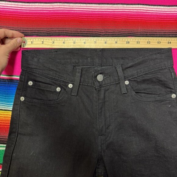 Levi's 511 Jeans Men's 28x30 Black Slim Fit Stretch Modern Denim - Picture 6 of 8